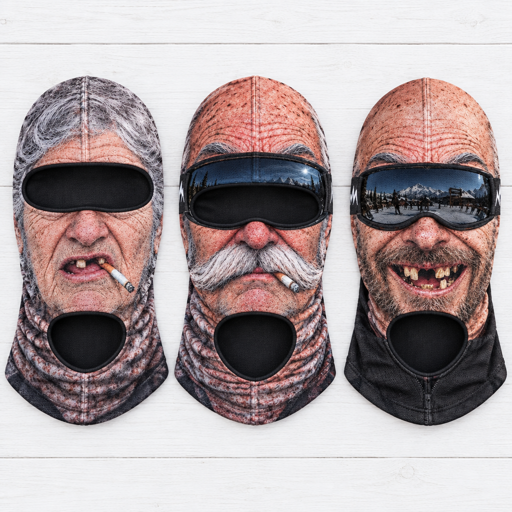 All three Freaky Face designs