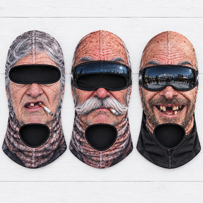 All three Freaky Face designs